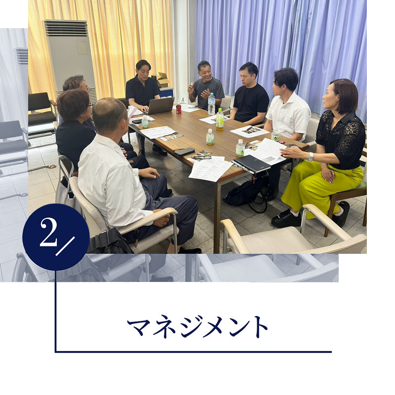 企業訪問先で意見を交わす会員